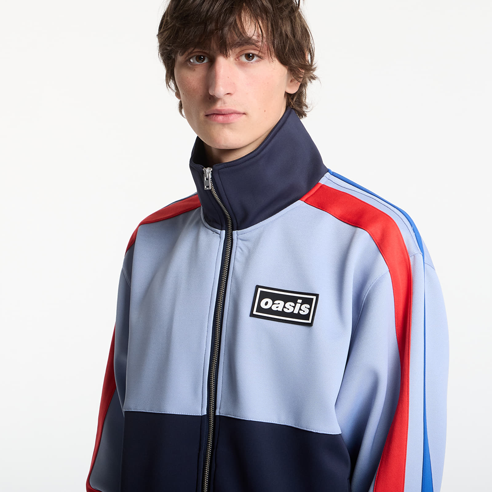 Kurtki PLEASURES Forever Track Jacket Powder Blue