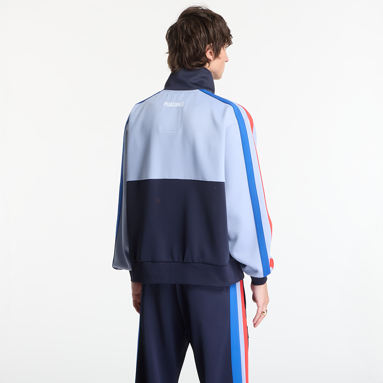 Kurtki PLEASURES Forever Track Jacket Powder Blue