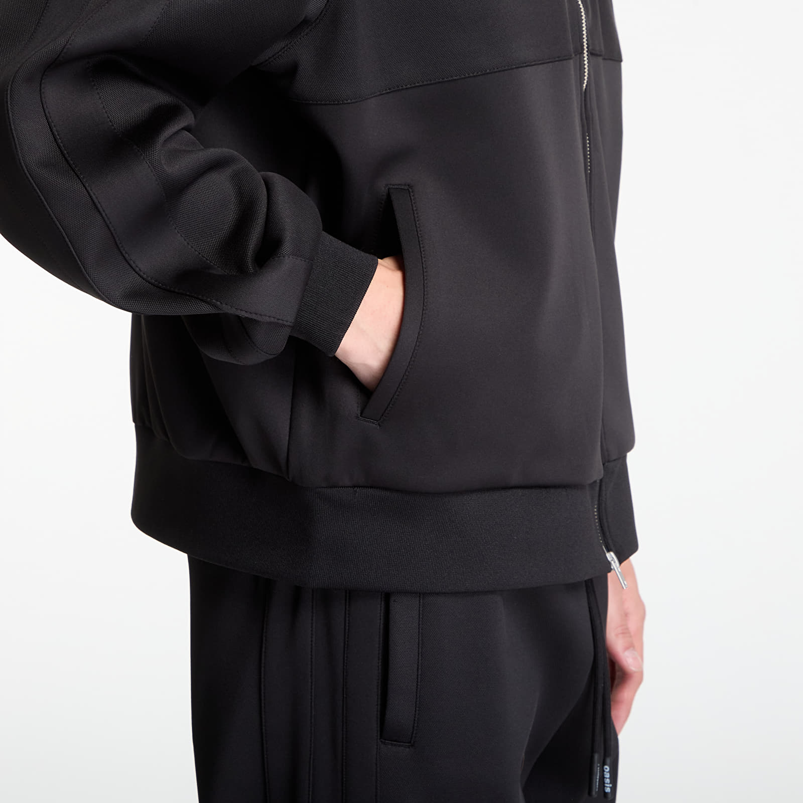 Kurtki PLEASURES Forever Track Jacket Black