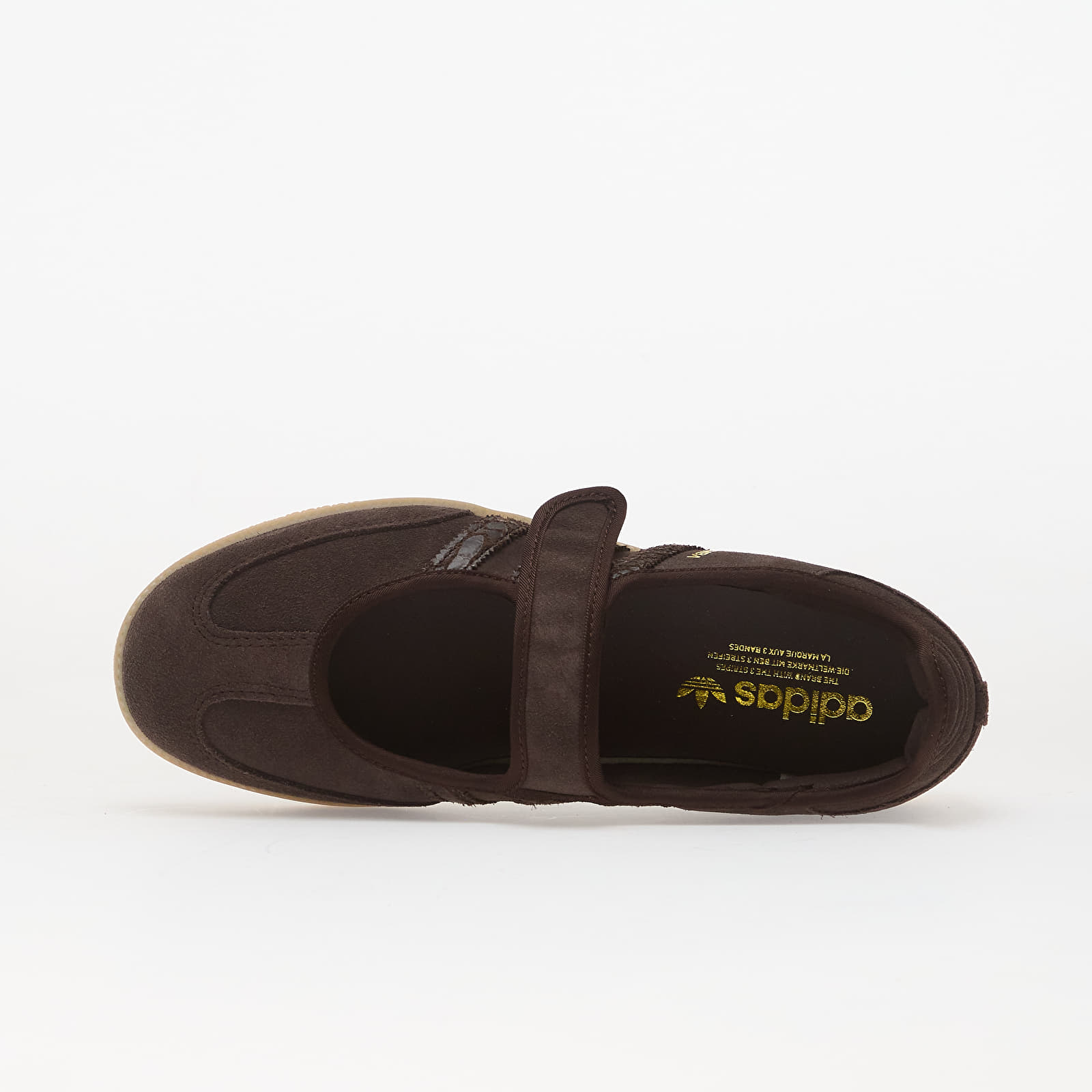 Women's shoes adidas Samba Jane W Aurora Coffee/ Aurora Coffee/ Gold Met.