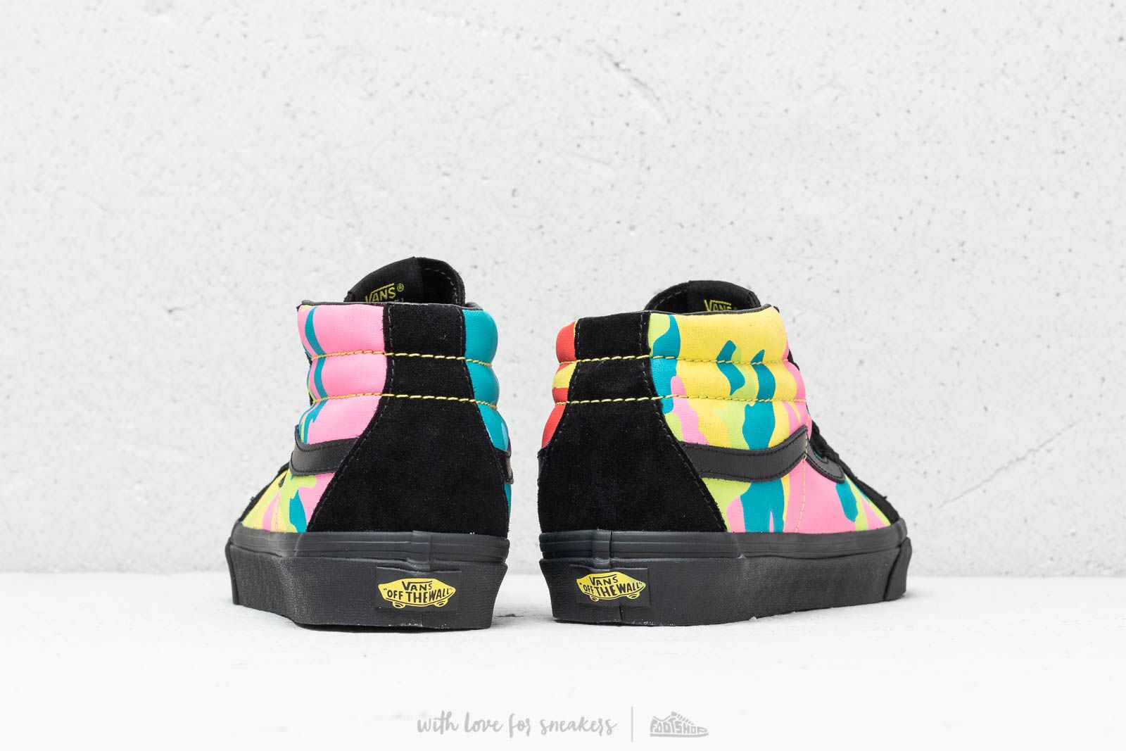 Zapatillas Hombre Vans Sk8-Mid Reissue (Neon Camo) Multi Camo/ Black