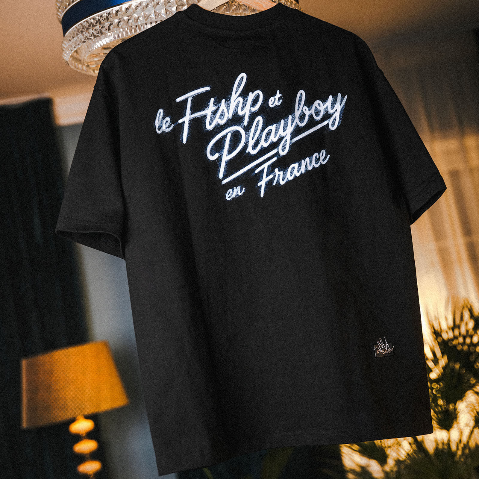 Magliette Playboy x FTSHP T-Shirt Smoking Girl UNISEX Black