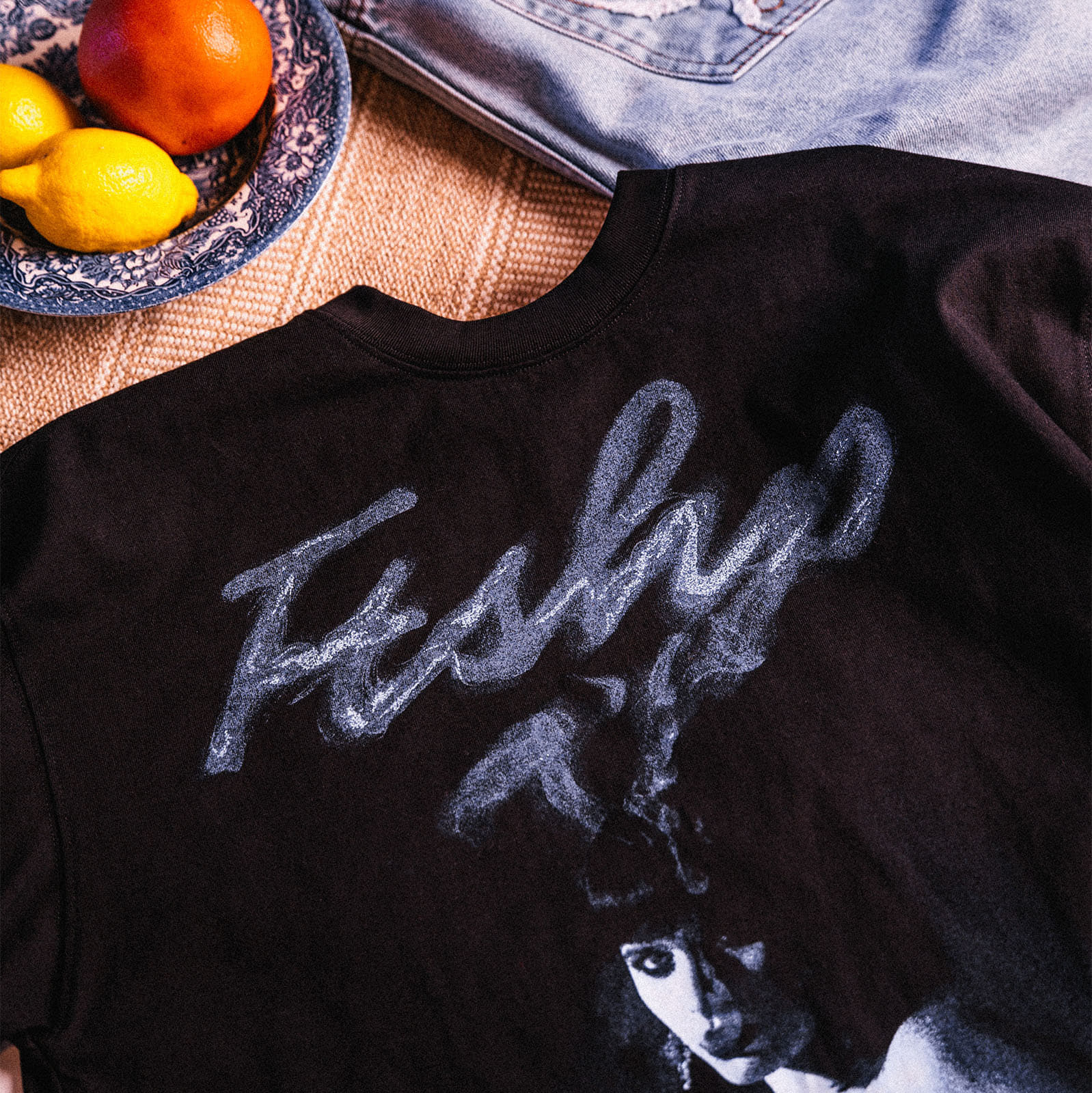 Magliette Playboy x FTSHP T-Shirt Smoking Girl UNISEX Black