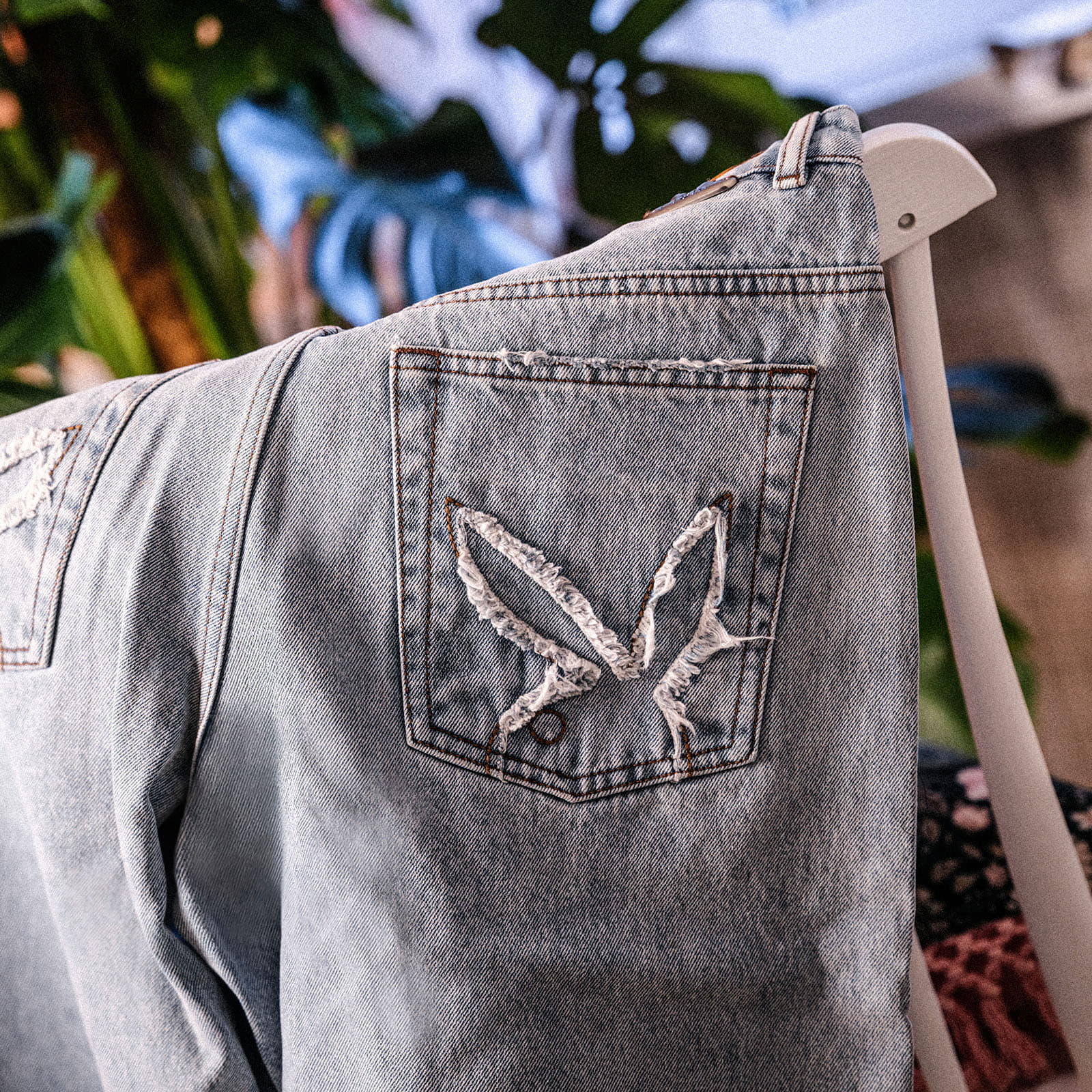 Shorts Playboy x FTSHP Denim Jorts UNISEX Blue