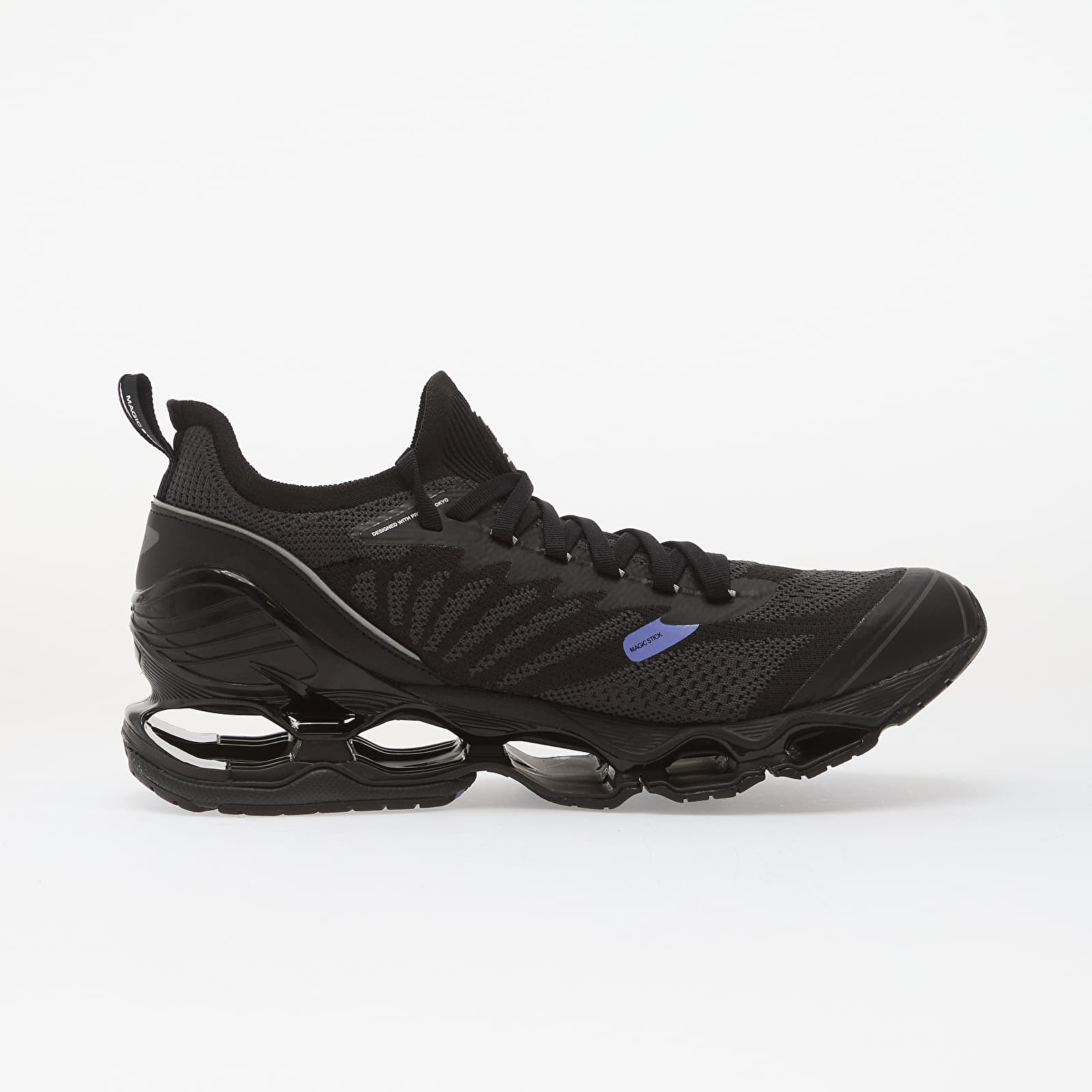 Herren Sneaker und Schuhe Mizuno Wave Prophecy Ls Magic Stic (U) Black/ Indigo