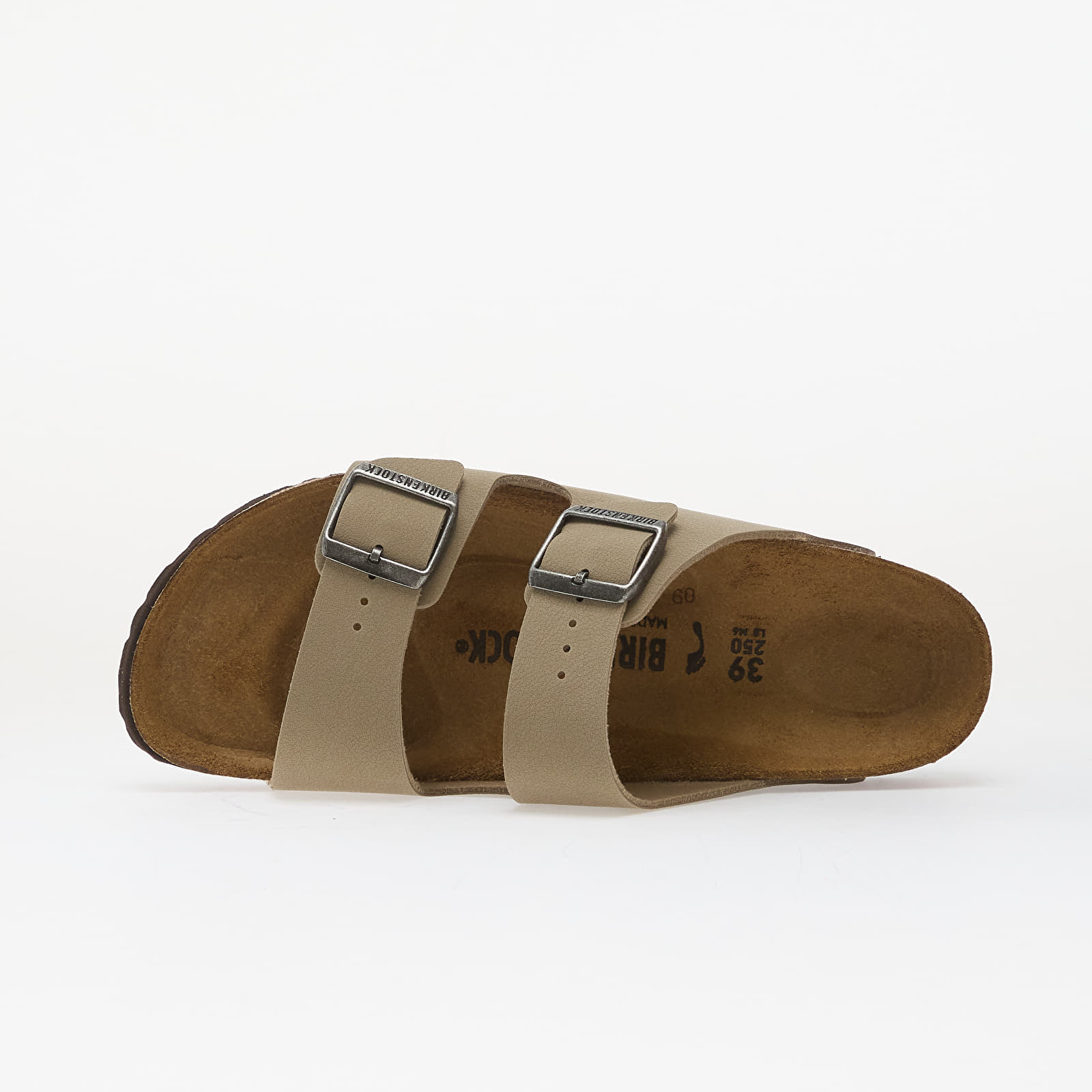 Men's shoes Birkenstock Arizona BF Faded Khaki/ Dark Brown OS