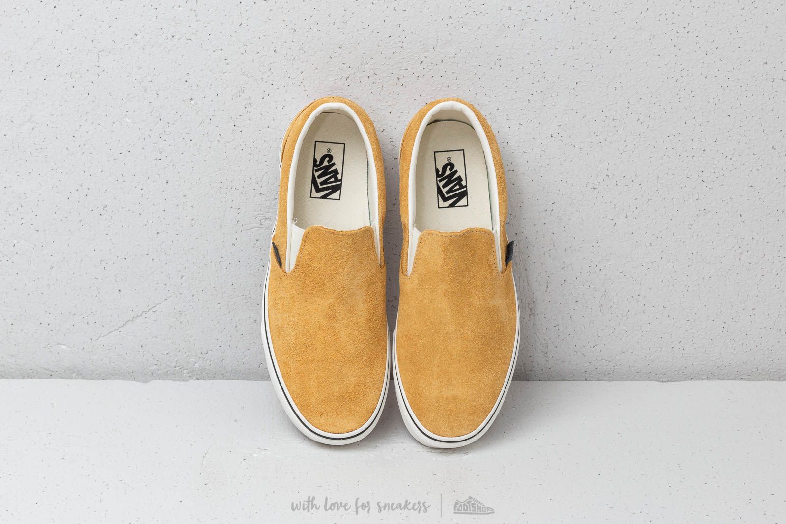 Hairy suede classic slip on best sale vans