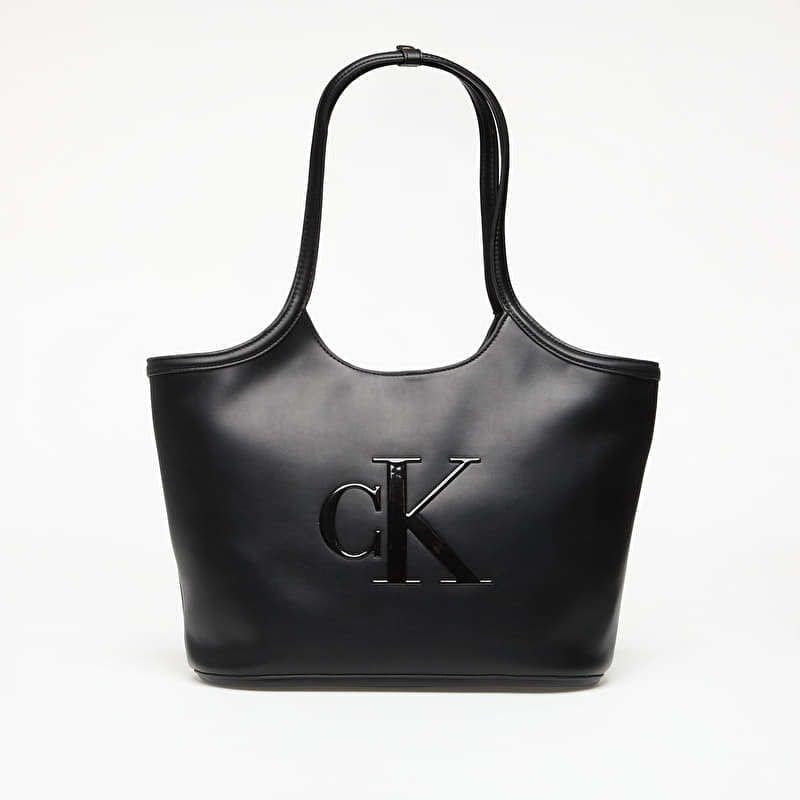 Handbag Calvin Klein Bold Ck Shopper Black