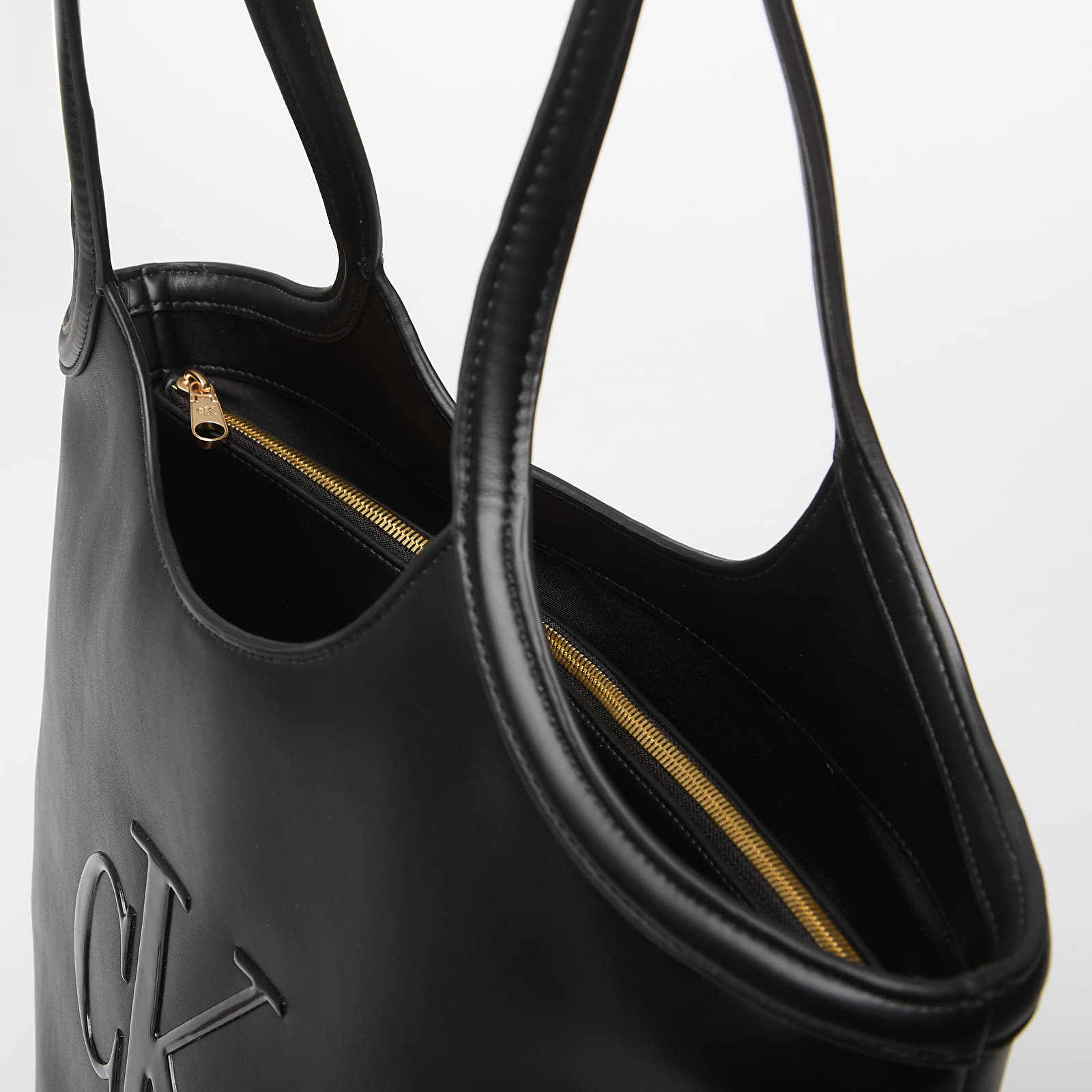 Handbags Calvin Klein Bold Ck Shopper Black