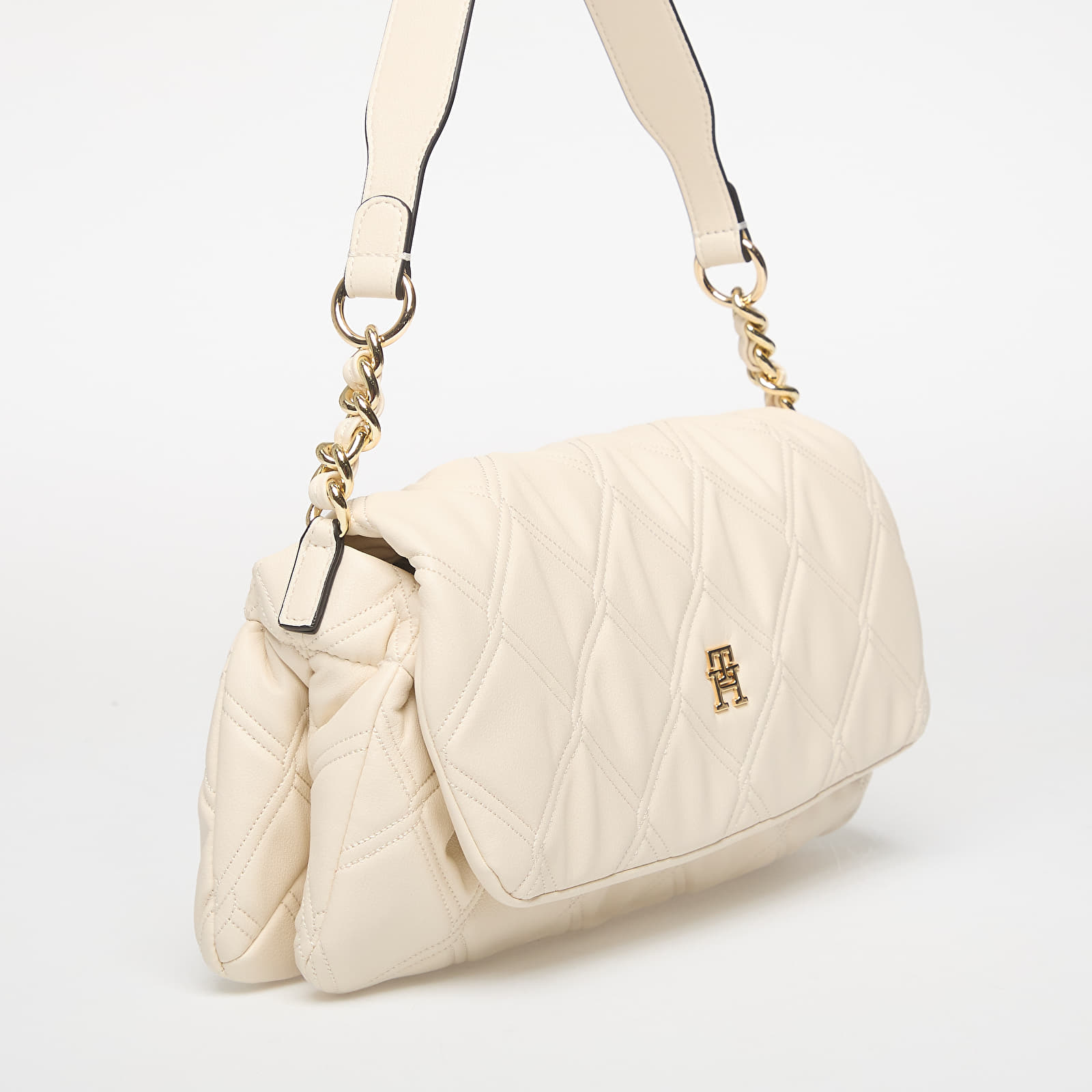 Handbags Tommy Hilfiger Feminine Shoulder Bag Soft Cream