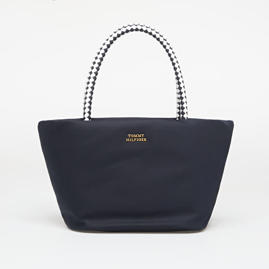 Handbag Tommy Hilfiger Marina Bucket Nylon Space Blue