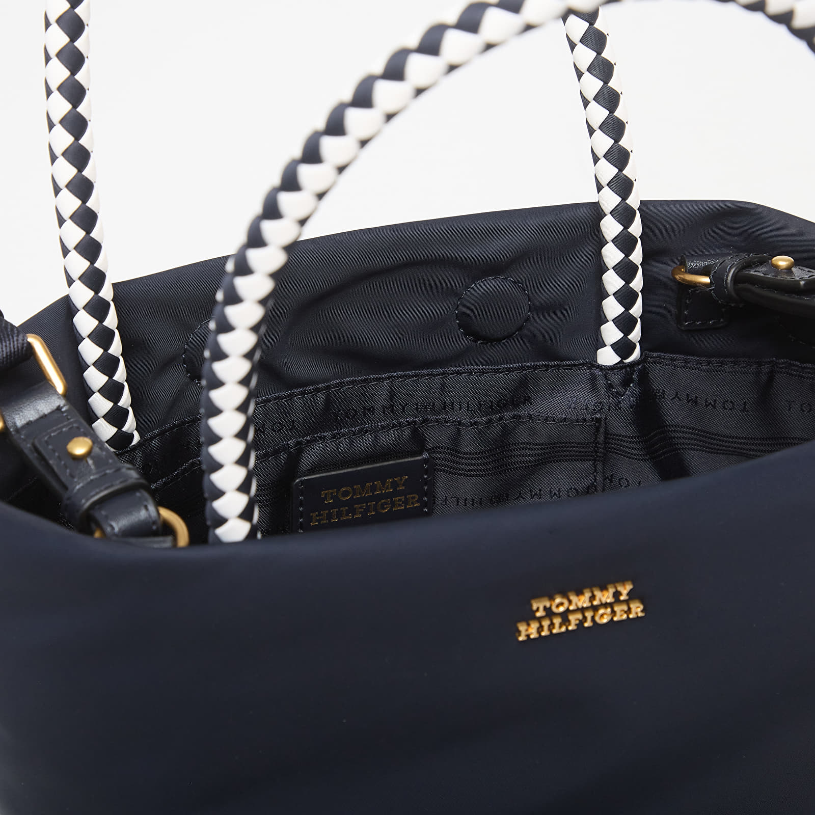 Handbags Tommy Hilfiger Marina Bucket Nylon Space Blue