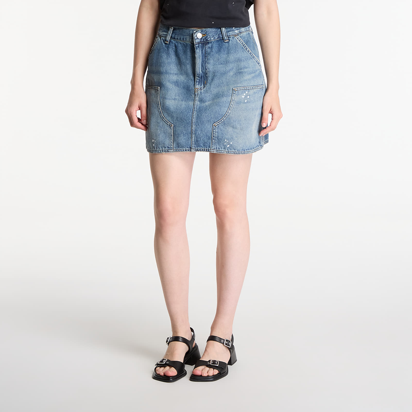 Women's skirts Carhartt WIP W' Maeve Double Knee Skirt Blue