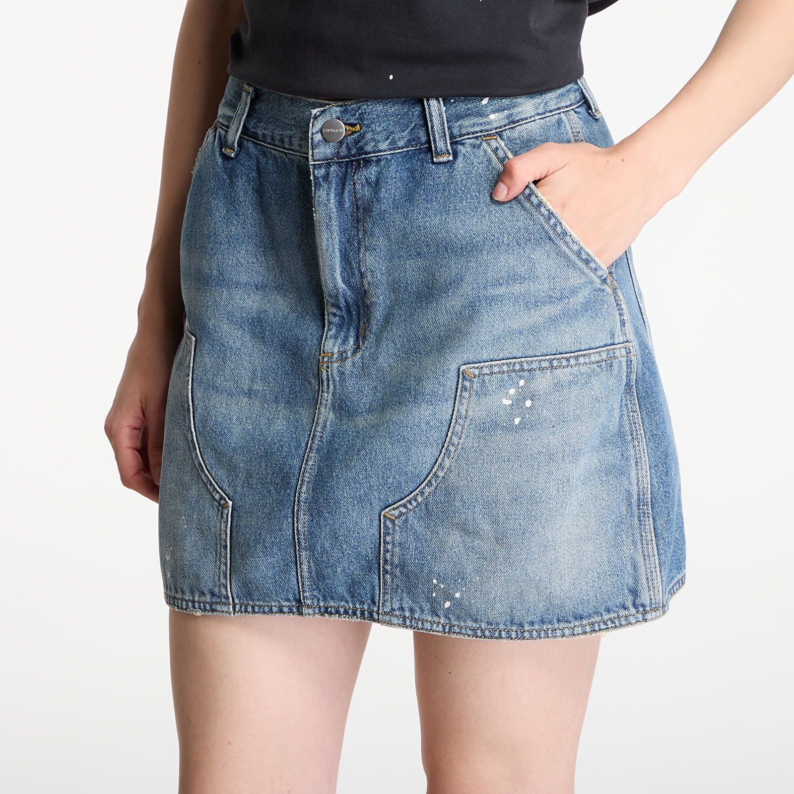 Women's skirts Carhartt WIP W' Maeve Double Knee Skirt Blue