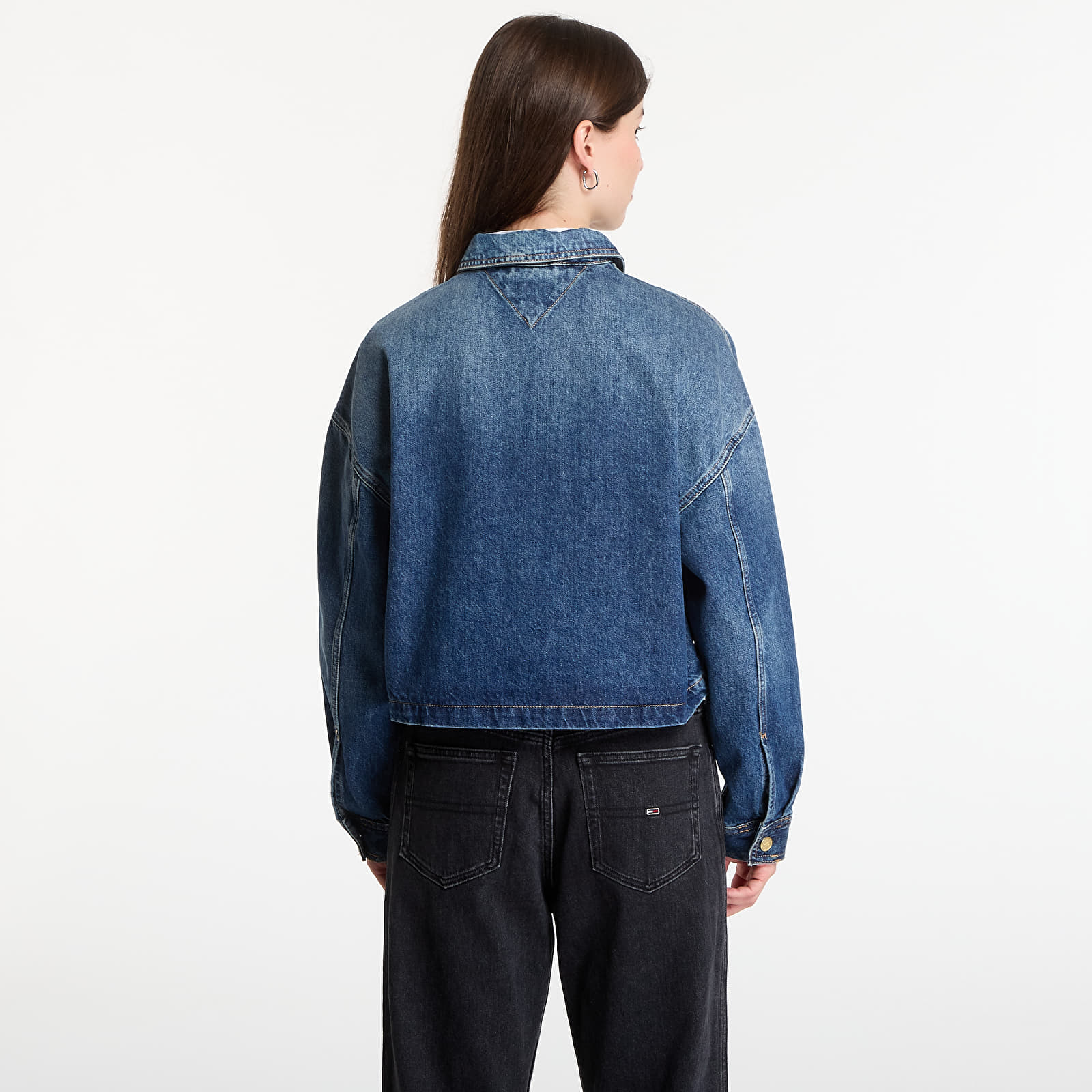 Women's jackets Tommy Hilfiger Cropped Jacket Cam Mid Cam Mid