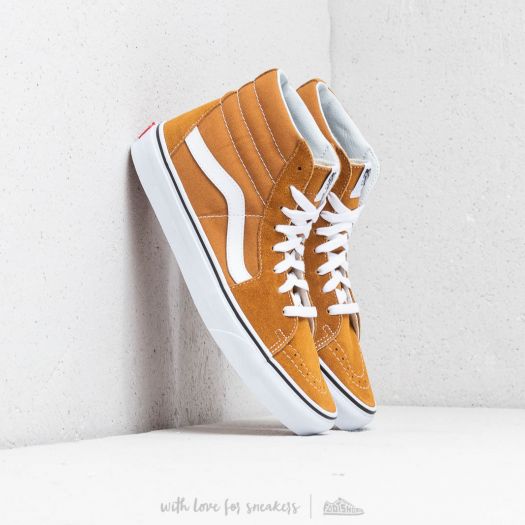 Vans sk8 hi cumin sales true white