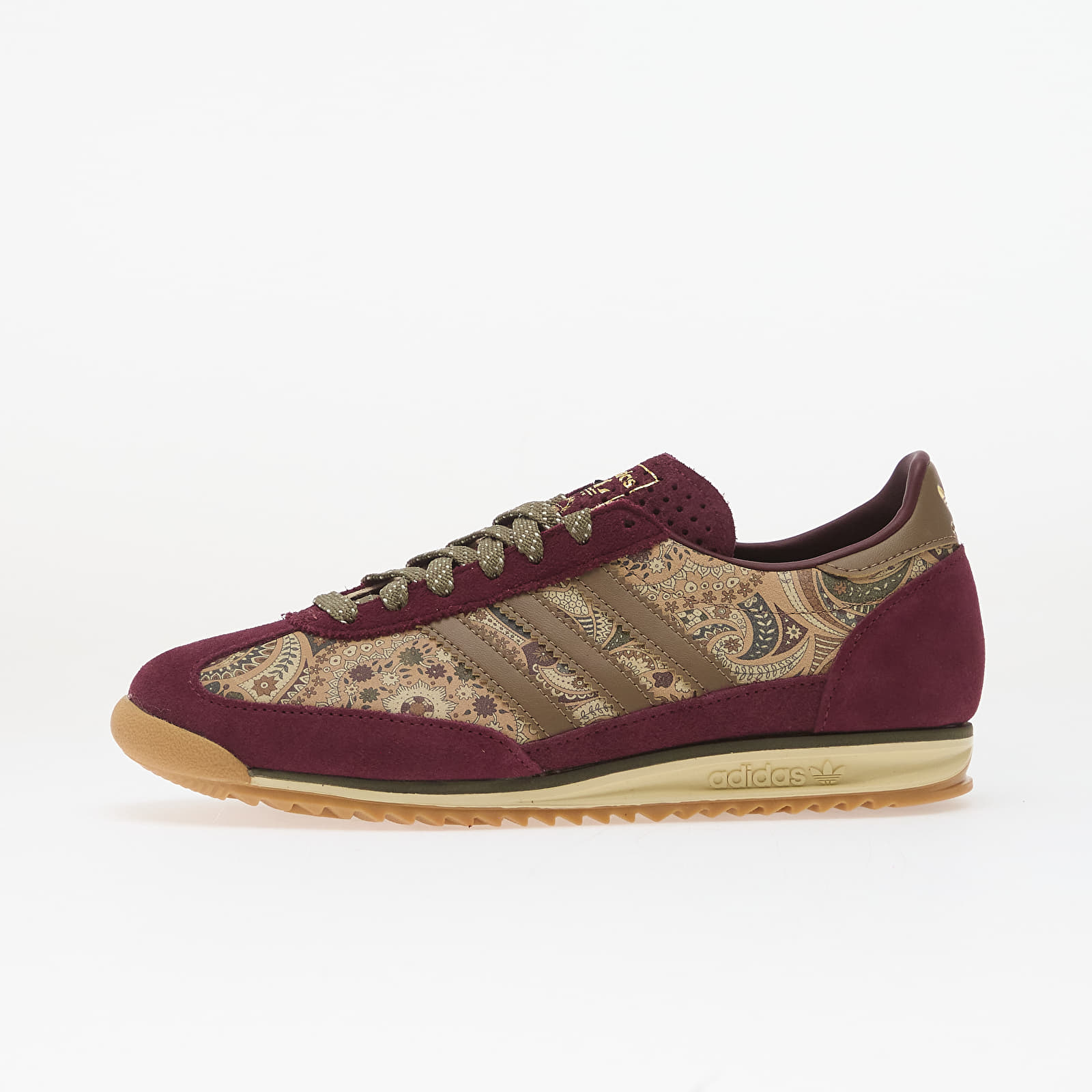 Damen Sneaker und Schuhe adidas Sl 72 Og W Maroon/ Khaki Six/ Olive Strata