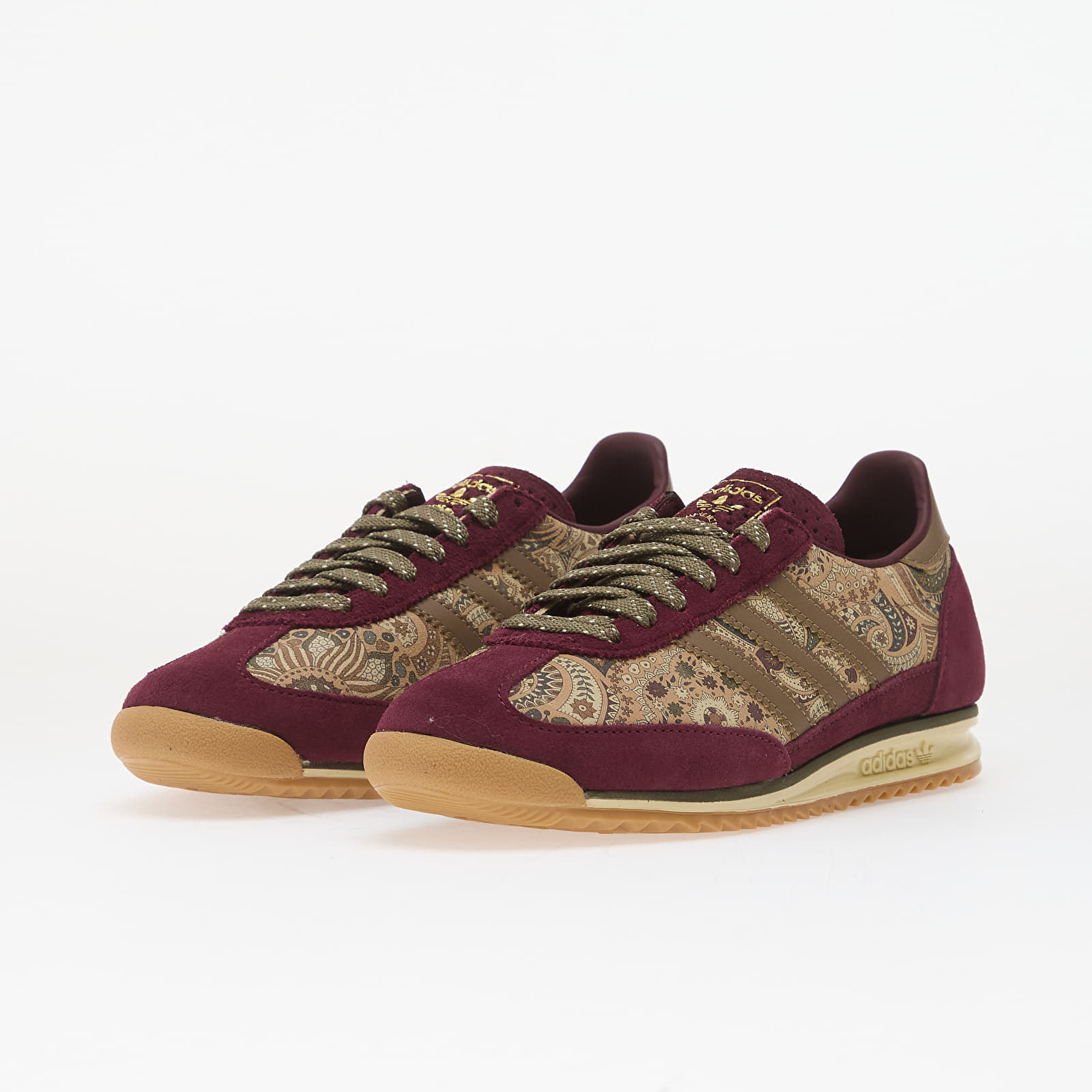 Damen Sneaker und Schuhe adidas Sl 72 Og W Maroon/ Khaki Six/ Olive Strata