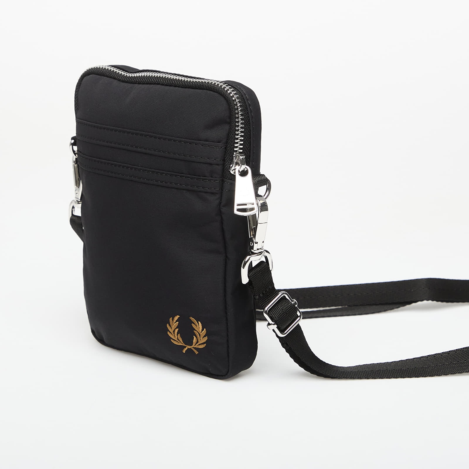 Umhängetaschen Fred Perry Brentham Small Side Bag Black