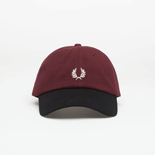Mütze Fred Perry Blocked Pique Classic Cap OX Blood