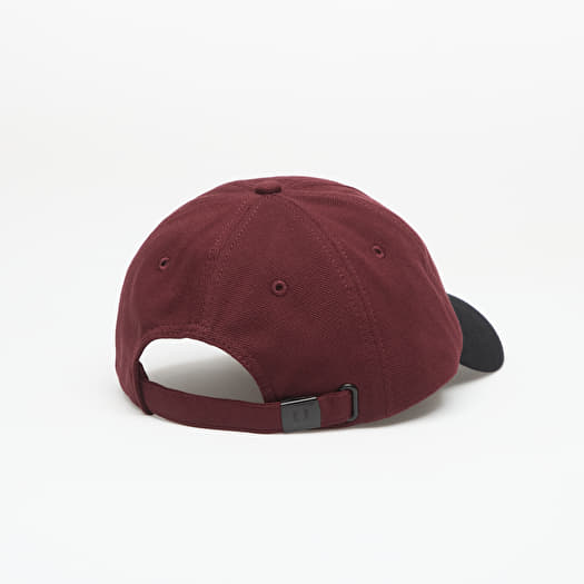 Fred Perry Blocked Pique Classic Cap OX Blood | Footshop