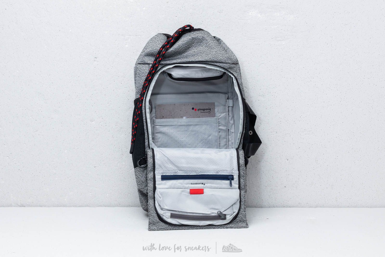 Backpacks pinqponq Blok Medium Vivid Monochrome