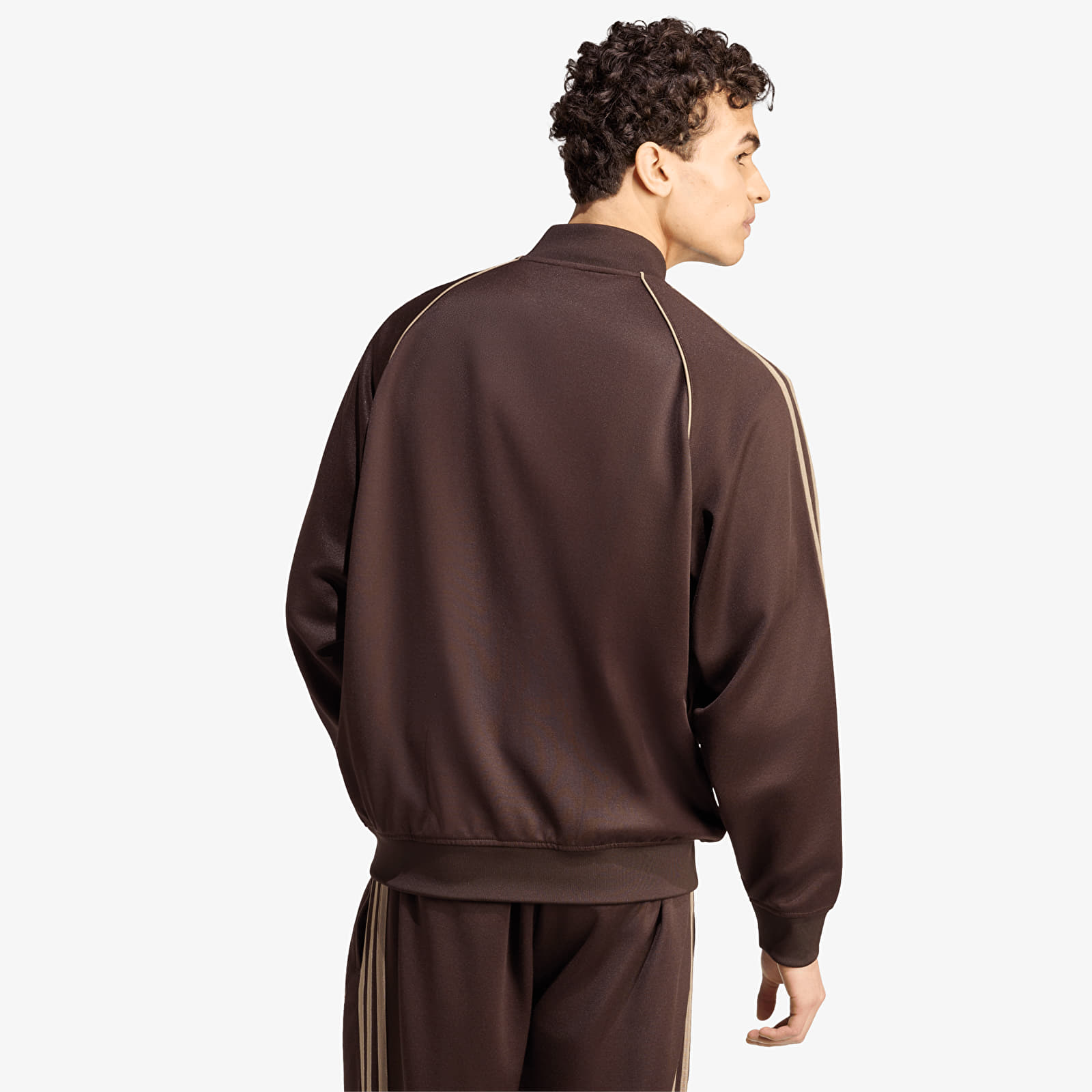 Sweatjacken und Sweatshirts adidas Sst Tt Aurora Coffee