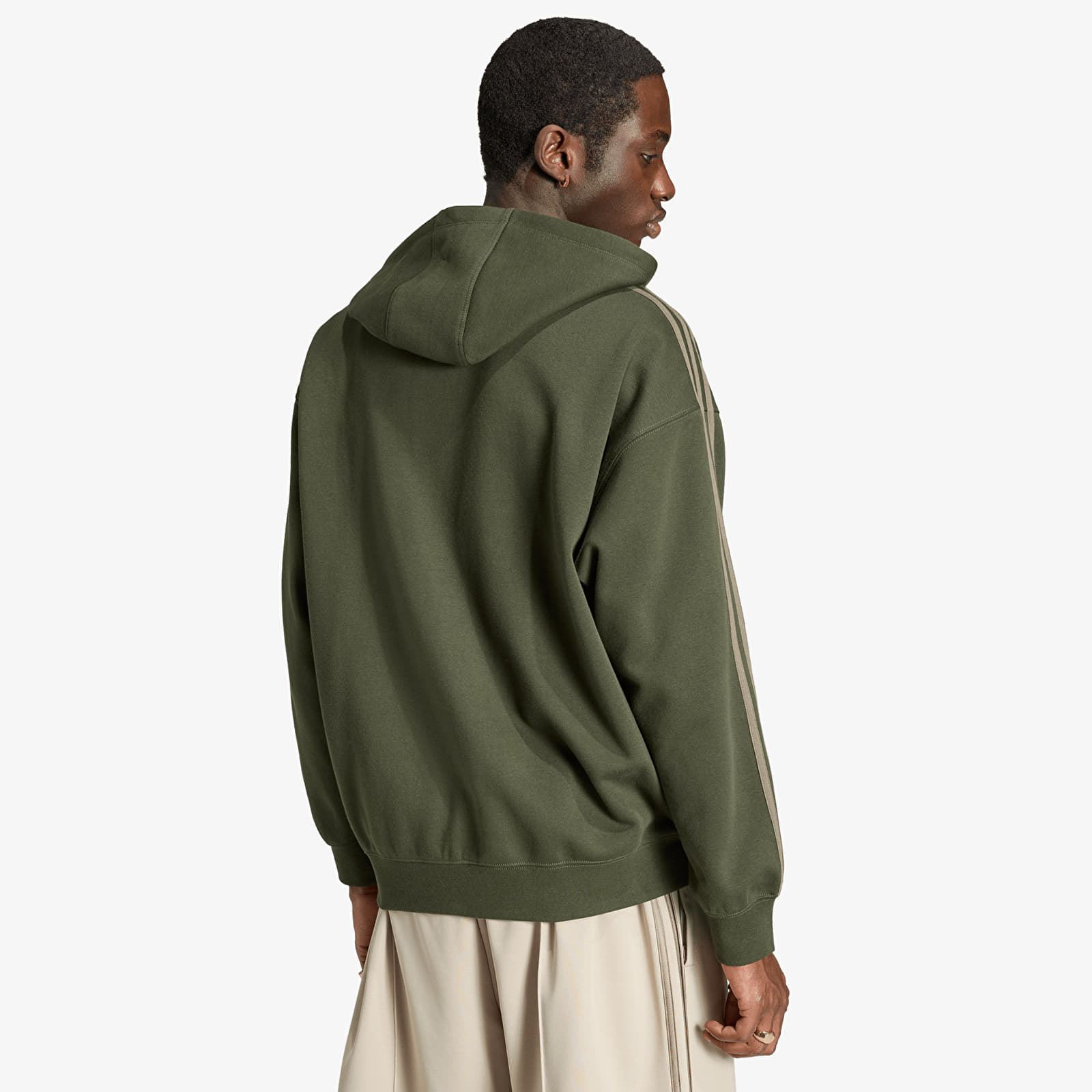 Hoodies and sweatshirts  adidas Baggy Fz Hoodie Night Cargo