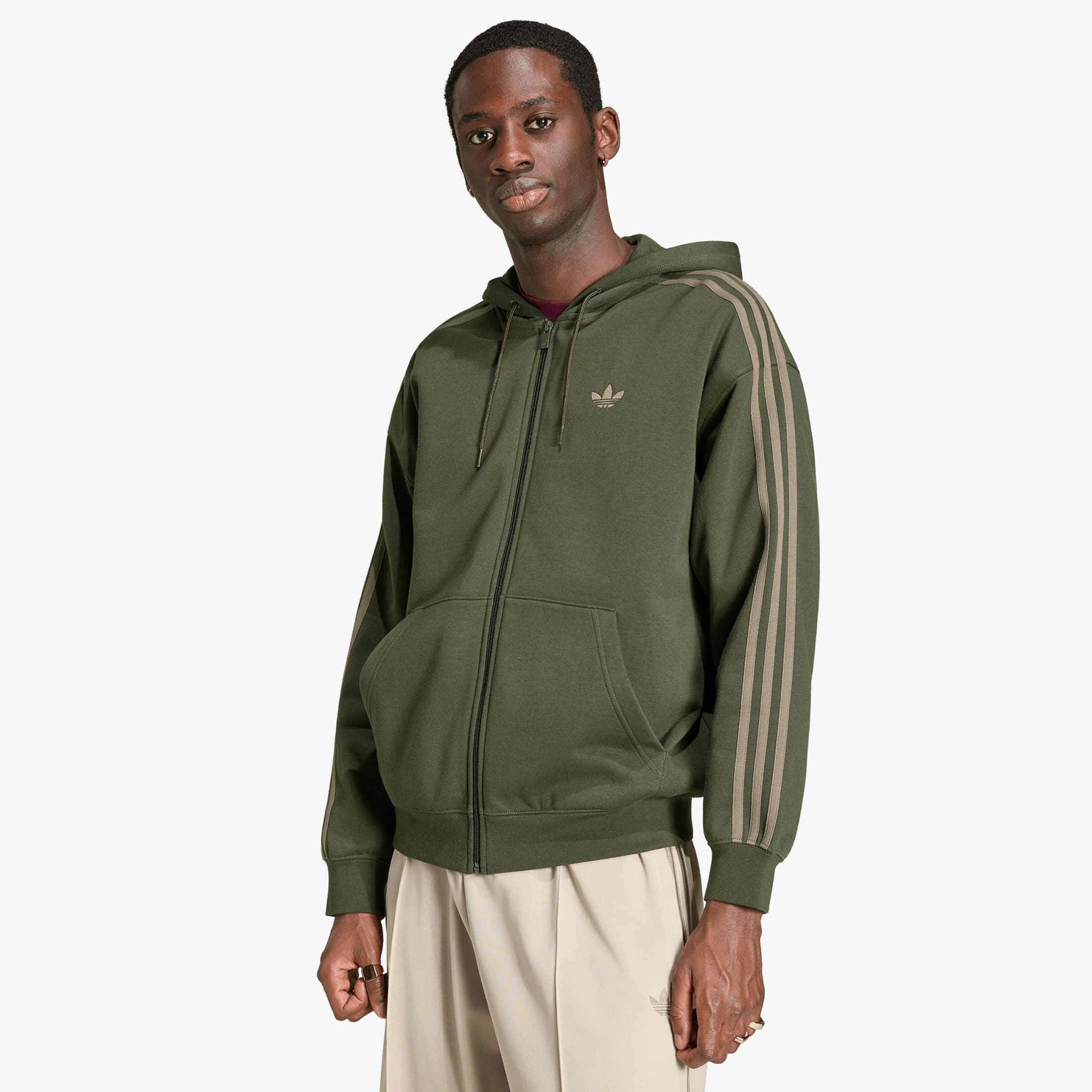 Sweatshirt adidas Baggy Fz Hoodie Night Cargo S