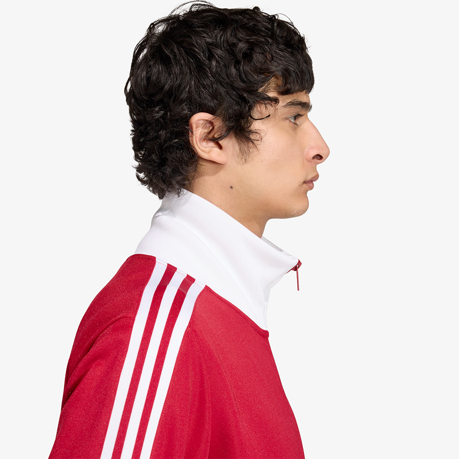 Mikiny adidas Beckenbauer Tt Team Victory Red/ White