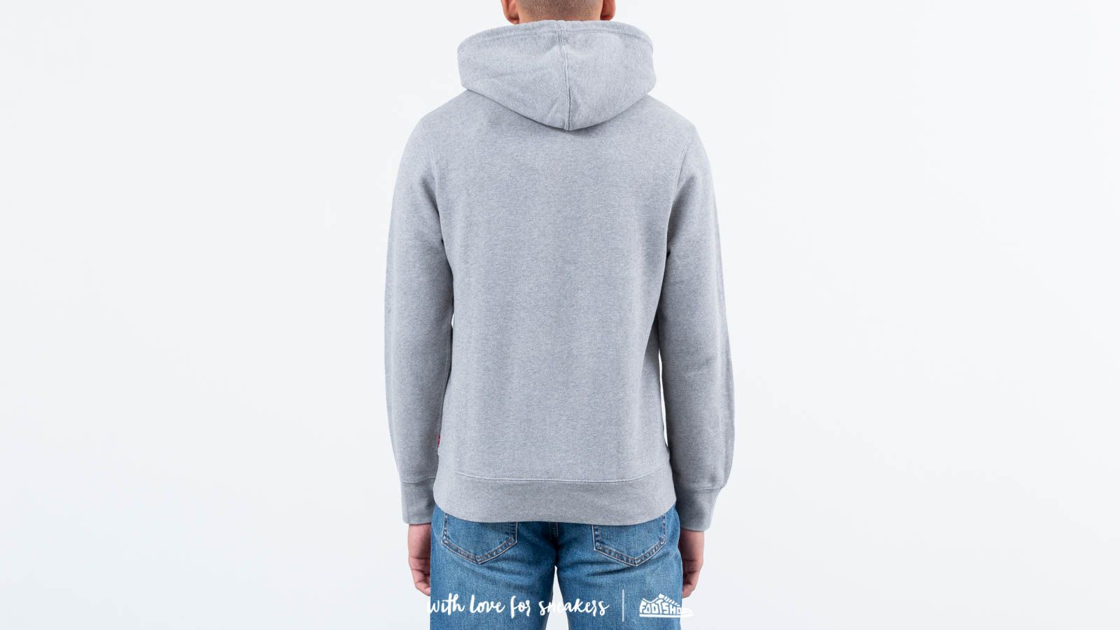 Bluzy Levi's® Graphic Pullover Hoodie Grey
