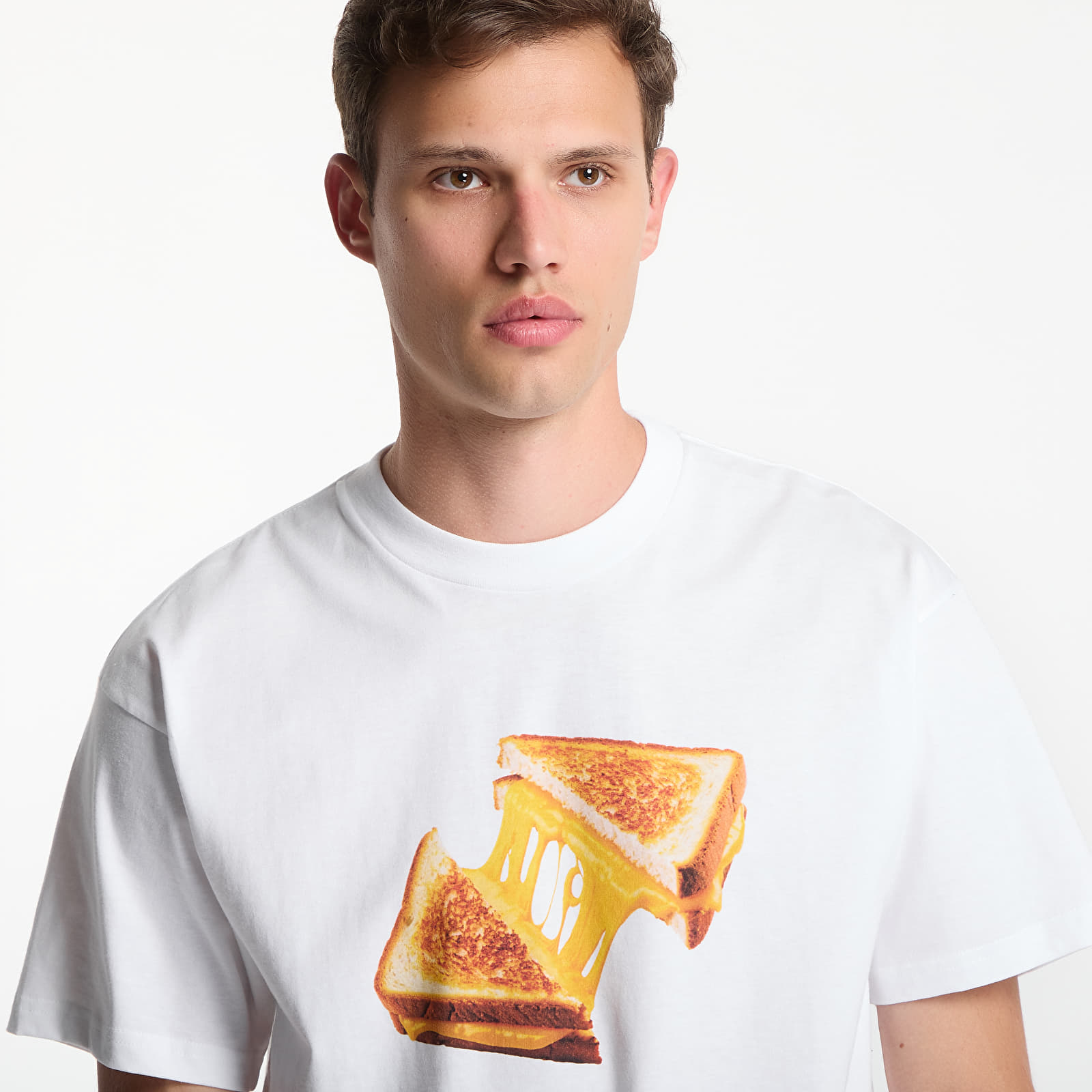 T-skjorter for menn Carhartt WIP S/S Cheese Toast T-Shirt UNISEX White