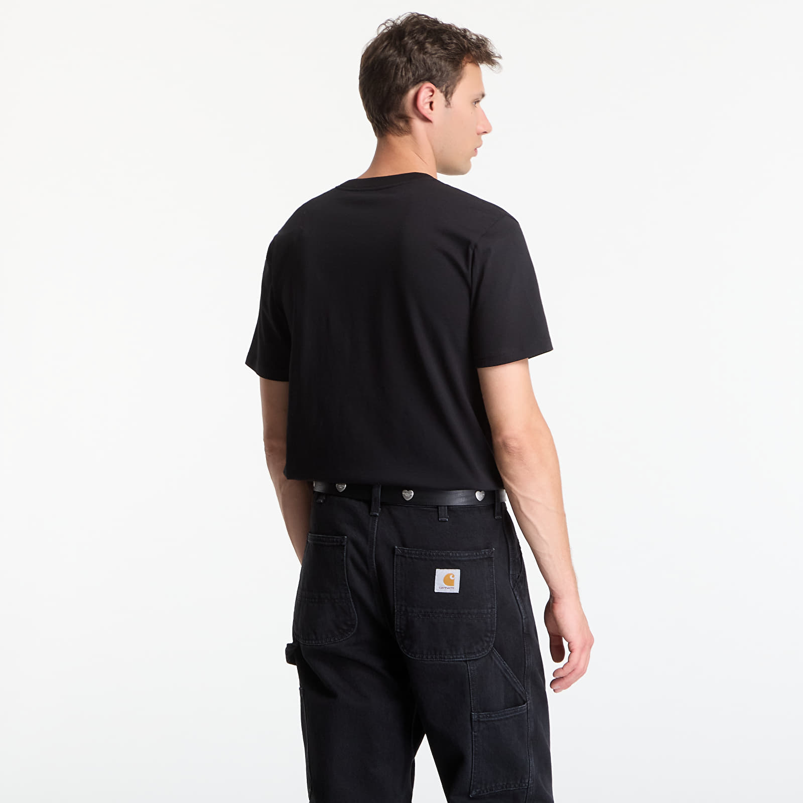 Men's T-shirts Carhartt WIP S/S I Hartt T-Shirt UNISEX Black