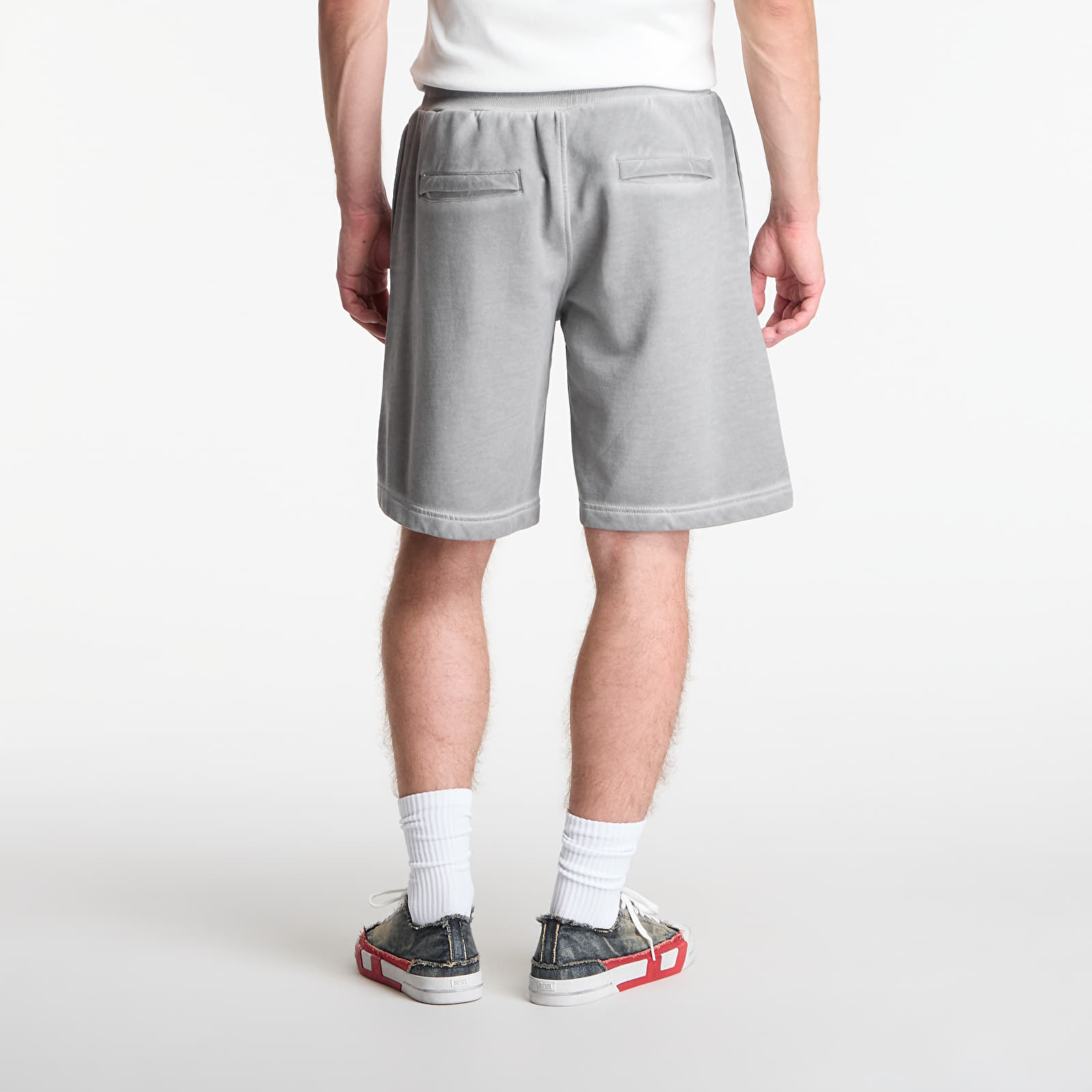 Shorts voor heren Diesel P-Crown-V1 Shorts Steeple Gray