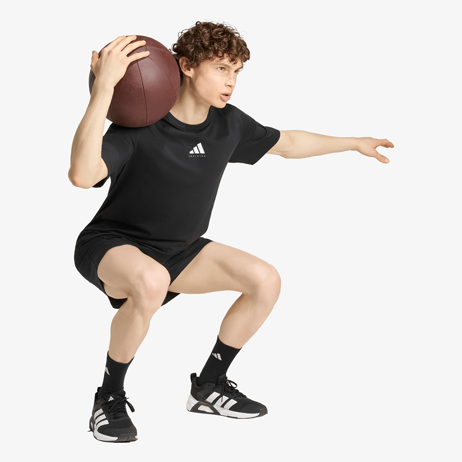   Μπλούζες adidas Climacool Category Training Graphic T-Shirt Black/ White