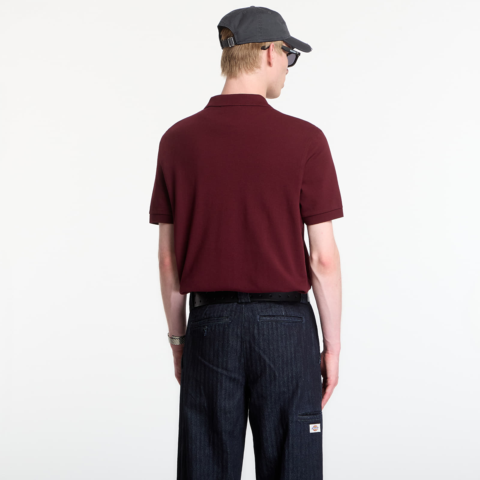 Tričká Fred Perry The Fred Perry Shirt Oxblood