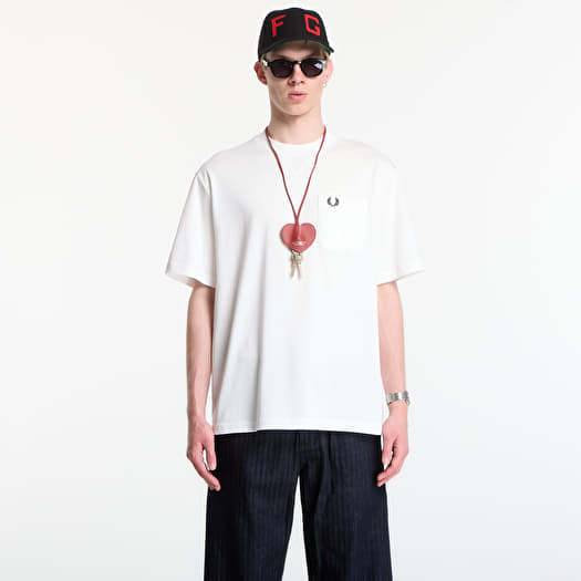 Футболка Fred Perry Pocket Detail T-Shirt White