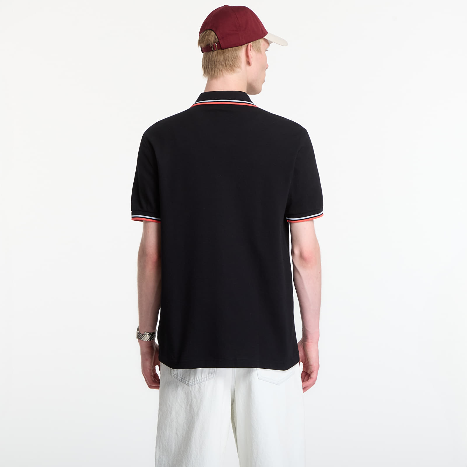 T-shirts Fred Perry Twin Tipped Fred Perry Shirt Black