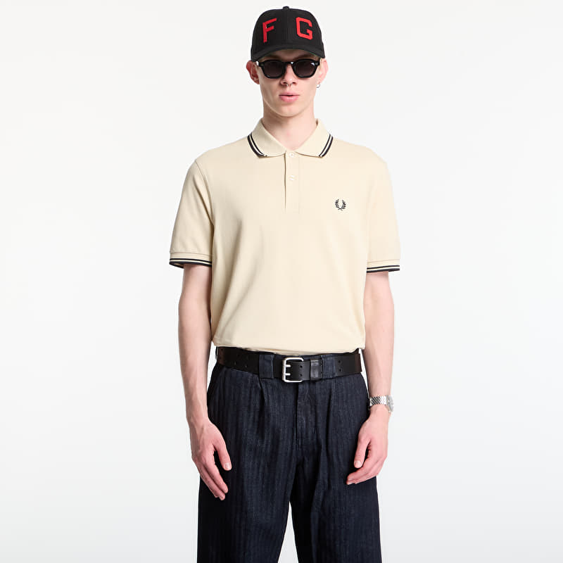 T-shirt Fred Perry Twin Tipped Fred Perry Shirt Ecru