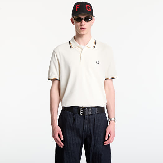 Футболка Fred Perry Twin Tipped Fred Perry Shirt Ecru