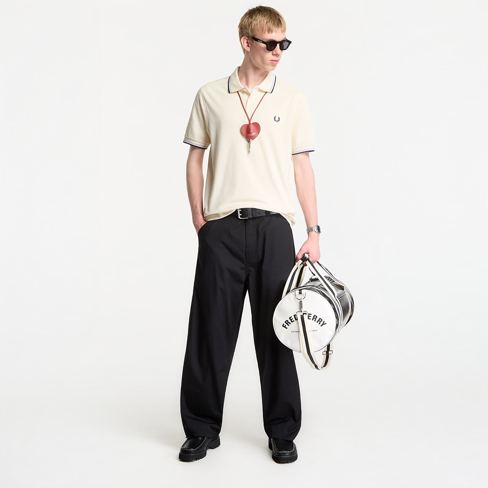 Marškinėliai Fred Perry Twin Tipped Fred Perry Shirt ?