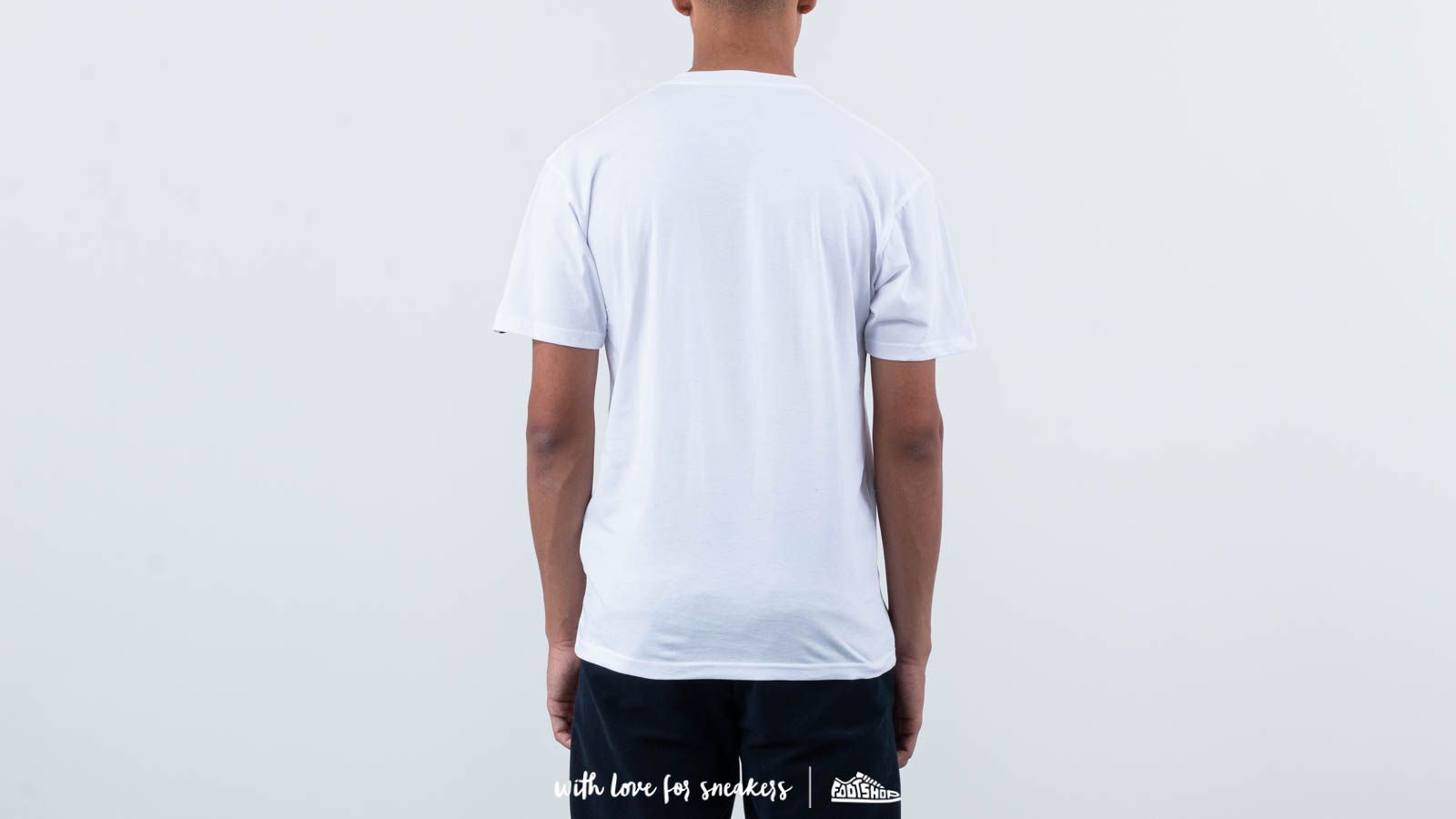 T-shirt Vans Full Patch Shortsleeve Tee White/ Black