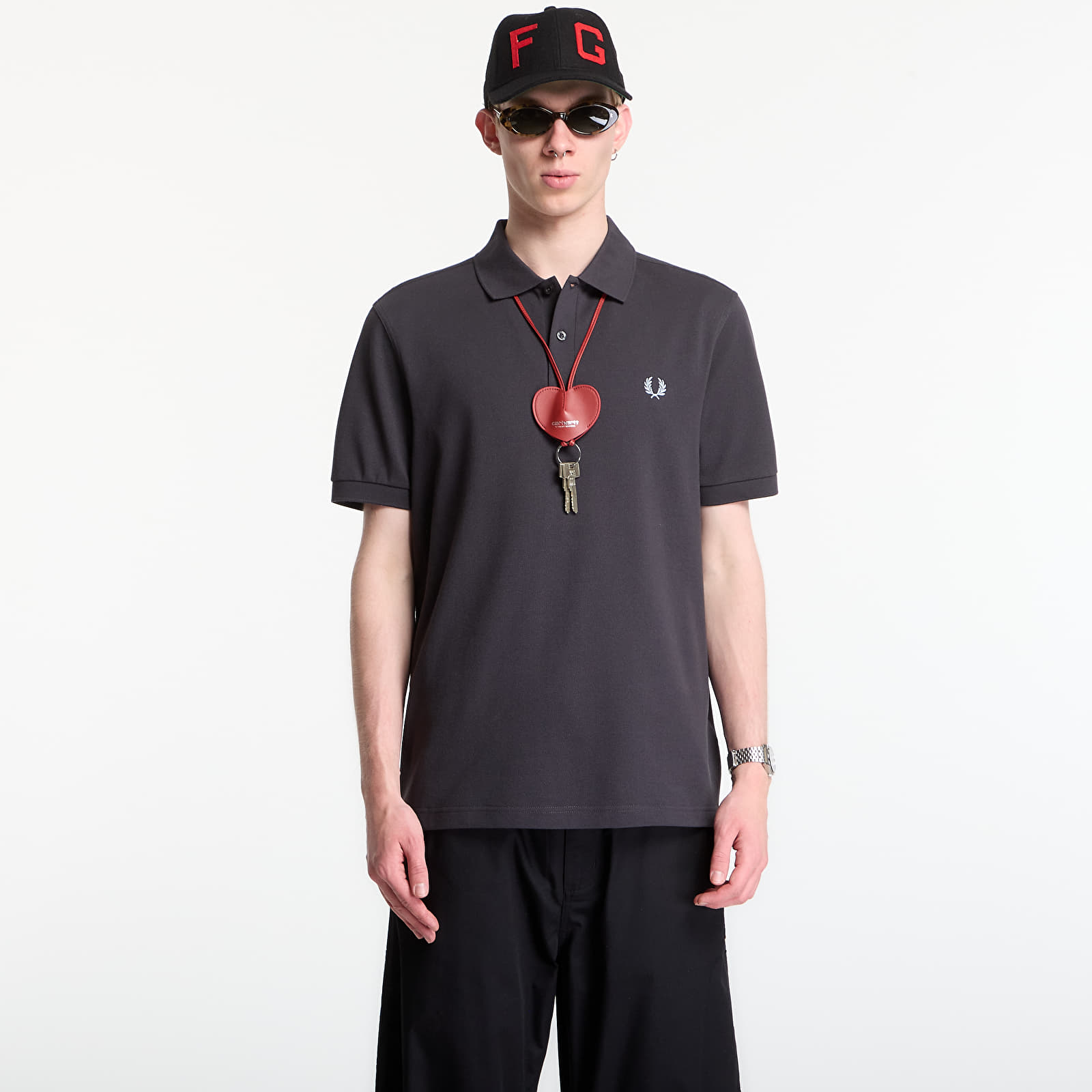 Футболки Fred Perry The Fred Perry Shirt Anchor Grey