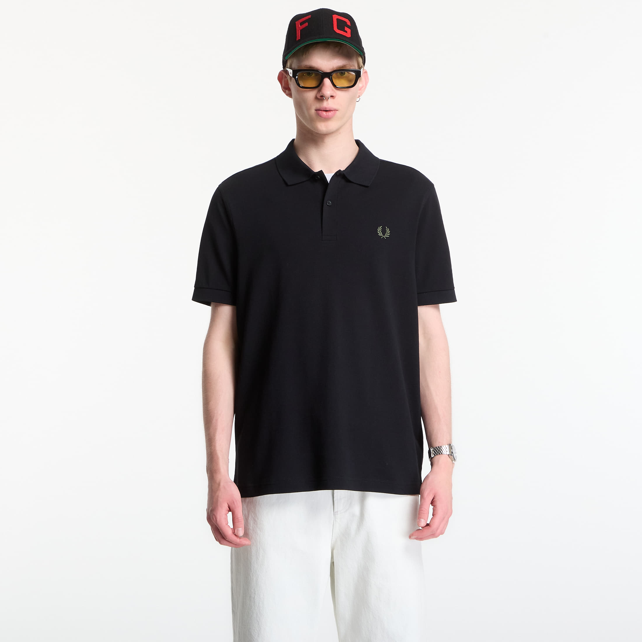 Maglietta Fred Perry The Fred Perry Shirt Navy