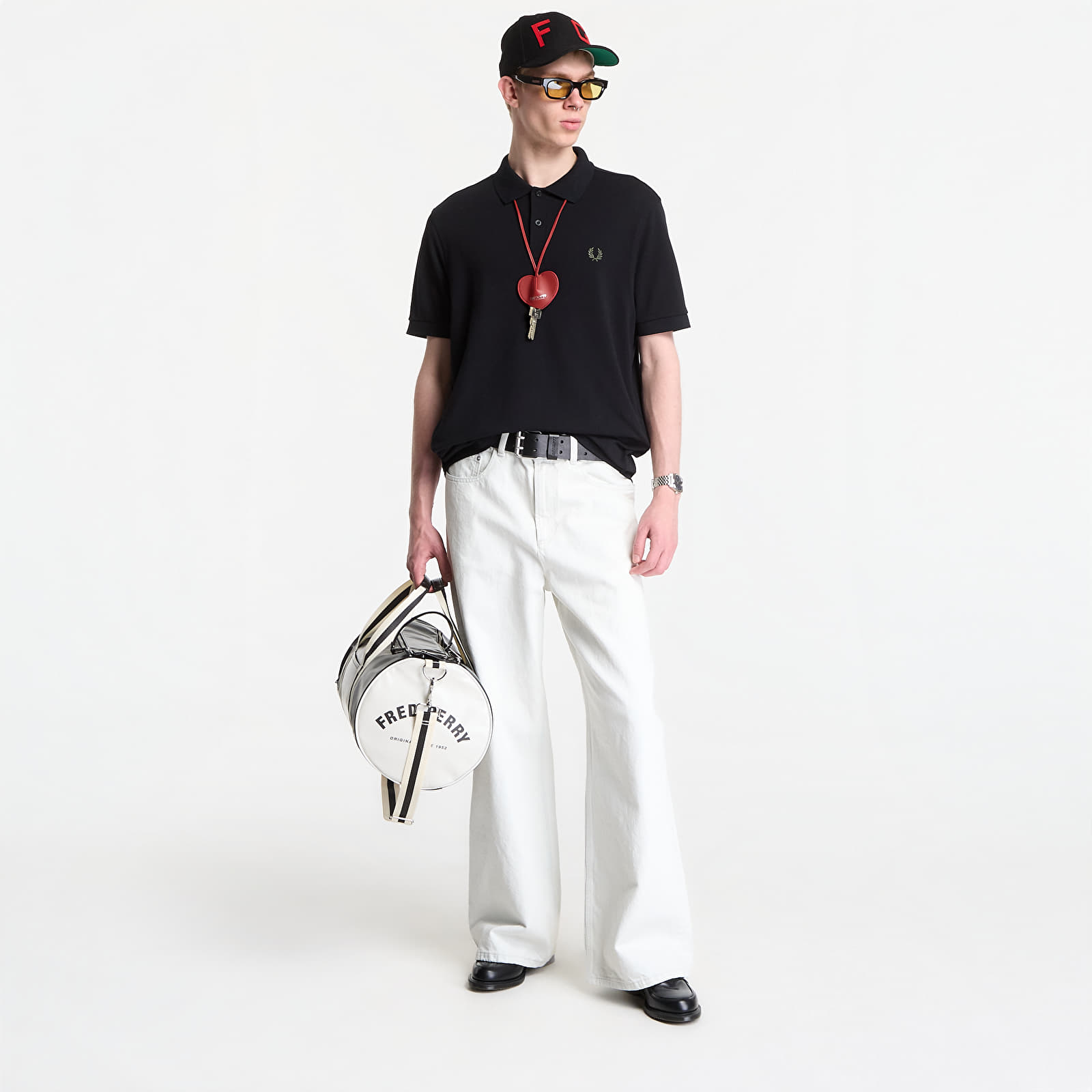Tričká Fred Perry The Fred Perry Shirt Navy