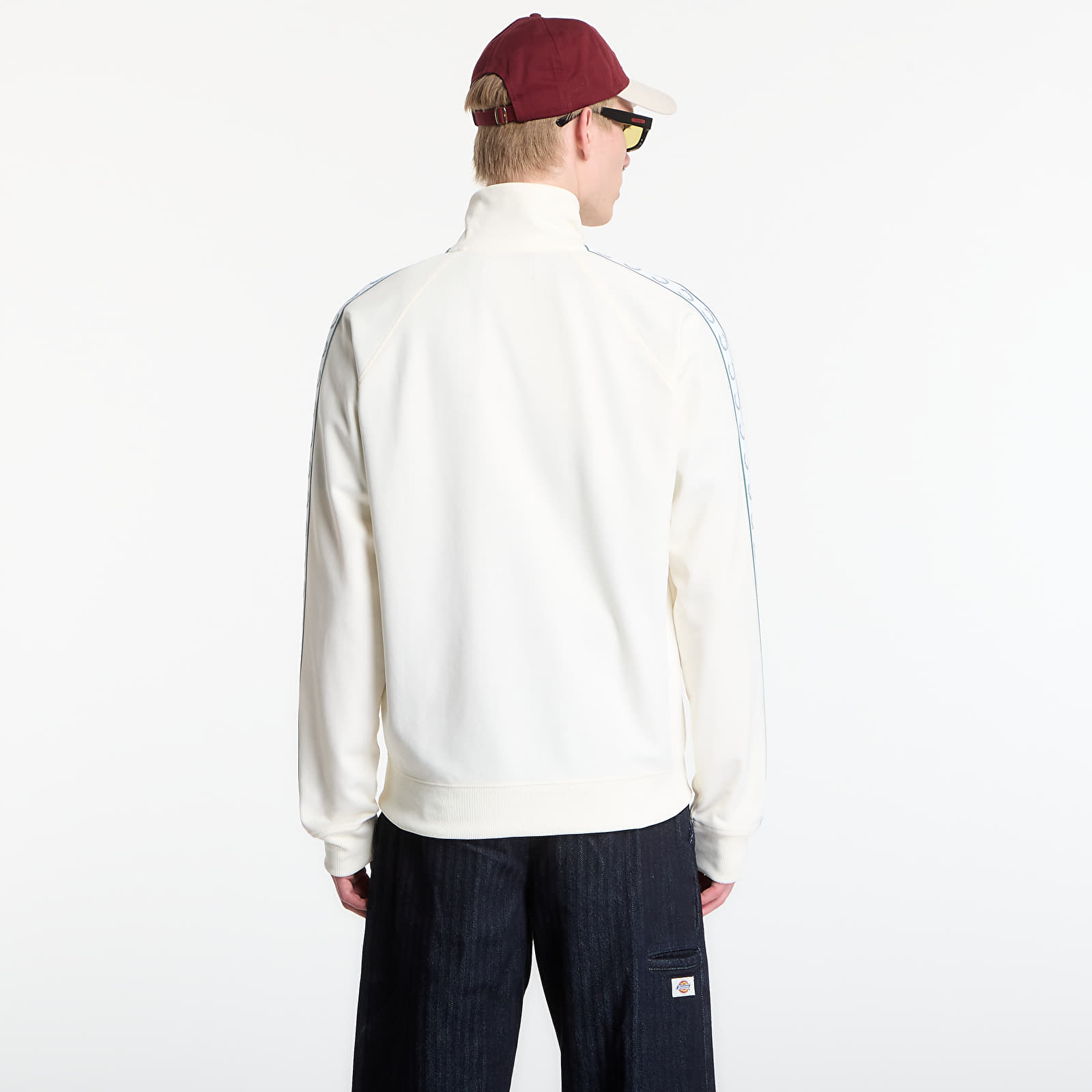 Куртки Fred Perry Contrast Tape Track Jacket Ecru