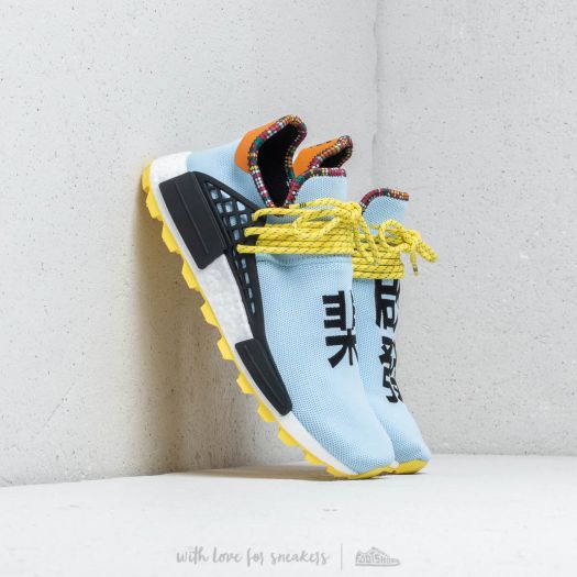 Men's shoes adidas x Pharrell Williams "Inspiration" Hu NMD Clear Sky/ Core  Black/ Bold Orange | Footshop
