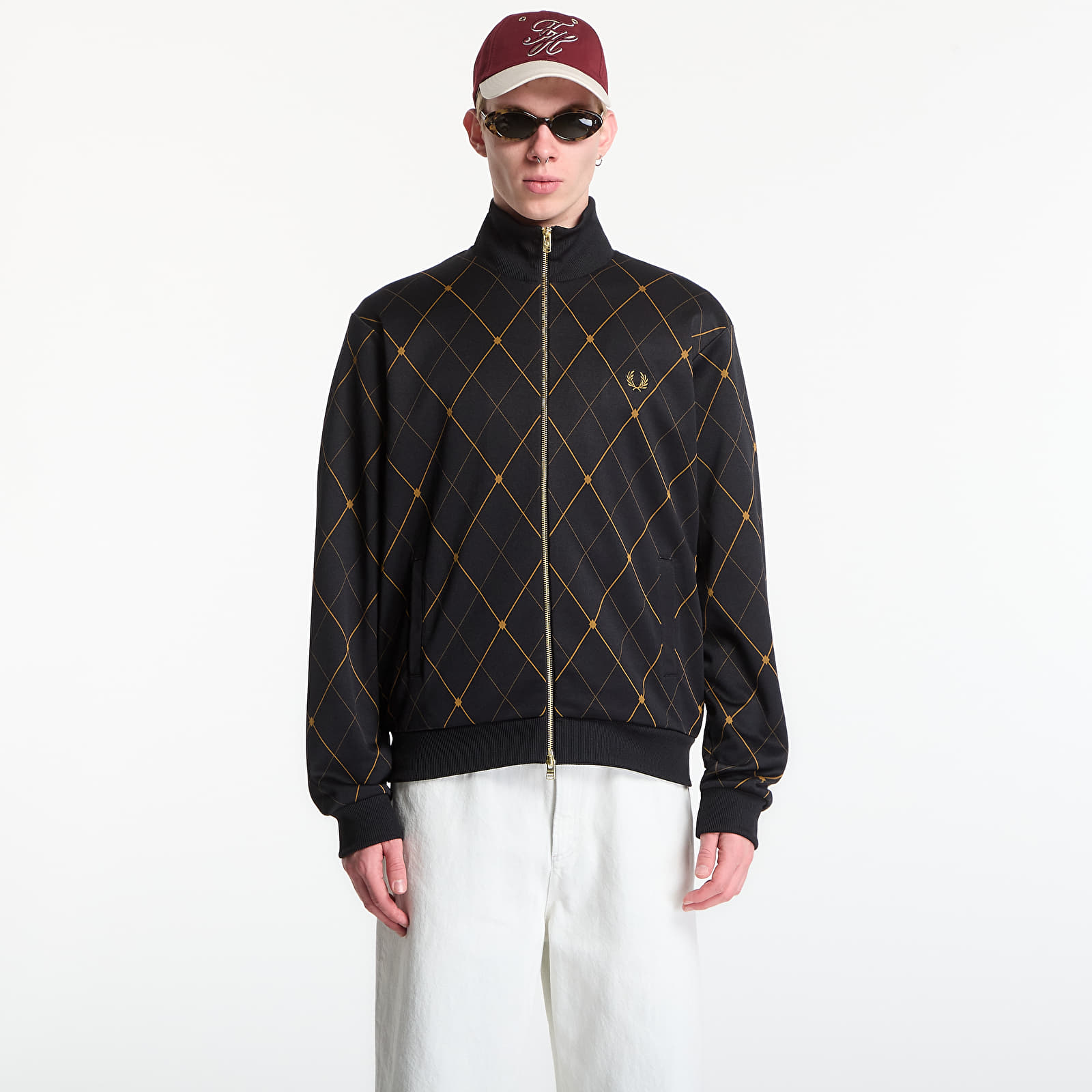 Jackets Fred Perry Argyle Track Jacket ?