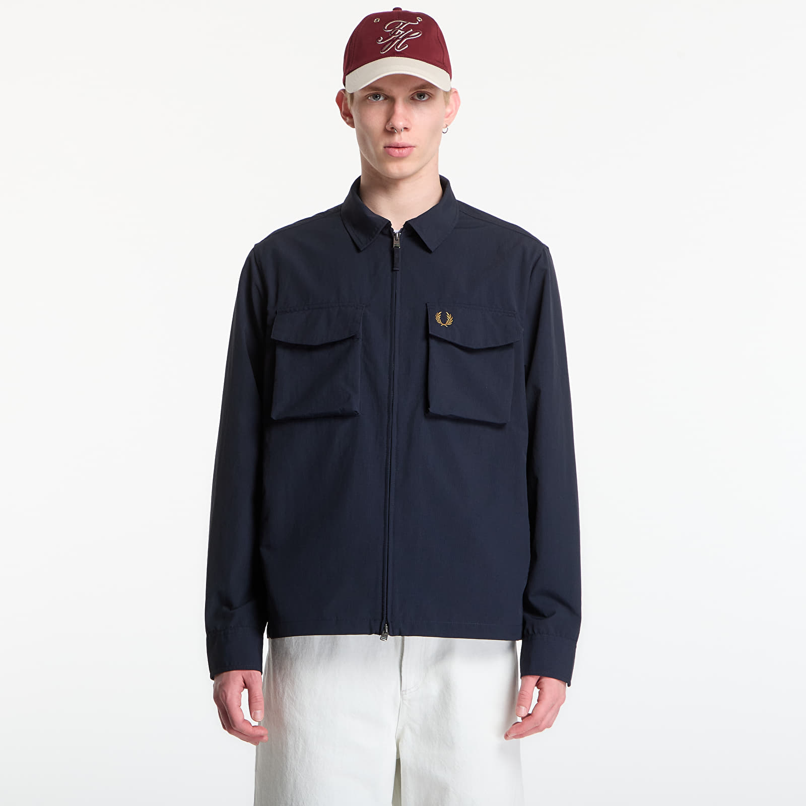 Overshirt Fred Perry Ripstop Pocket Overshirt ?