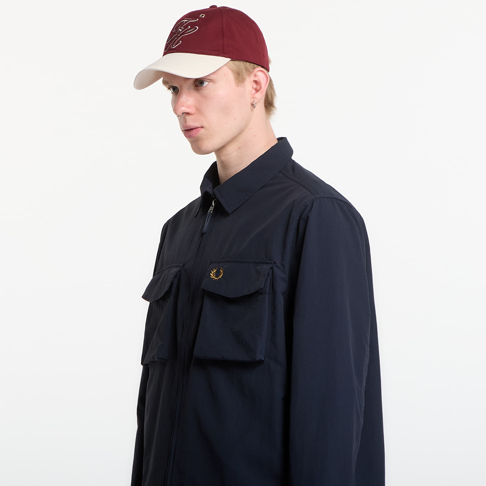 Overshirt Fred Perry Ripstop Pocket Overshirt ?